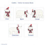 Personalised Family Christmas Bears Mug, thumbnail 2 of 2