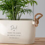 Personalised Planter For Dad, thumbnail 1 of 3