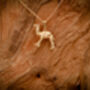 Camel Pendant 18ct Gold On Sterling Silver, thumbnail 2 of 2