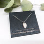 Sterling Silver Dainty Leaf Necklace, thumbnail 1 of 11