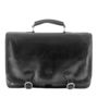 Mens Full Grain Leather Business Satchel. 'The Jesolo', thumbnail 3 of 12