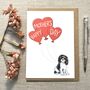 Personalised Cavalier King Charles Mother's Day Card, thumbnail 3 of 6