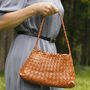 Weaving Leather Shoulder Bag, thumbnail 1 of 8