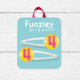 4th Birthday Hair Clips Gift Set, thumbnail 1 of 2