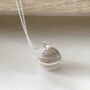 Indah Sterling Silver Harmony Ball Pregnancy Necklace, thumbnail 4 of 6
