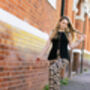 Brown Leopard Print Knit Wide Trousers, thumbnail 9 of 9