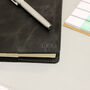 Vintage Leather Personisable Lined Notebook Journal Diary, thumbnail 6 of 9