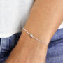 Personalised Petite Knot Delicate Bracelet, thumbnail 3 of 11