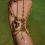 18 K Gold Gemstone Rosary, thumbnail 5 of 7