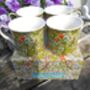 Set Of Four Gift Boxed Palace Mugs In William Morris Golden Lily Design, thumbnail 6 of 12