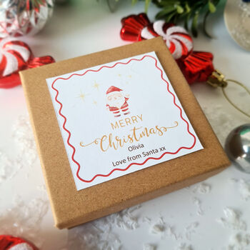 Personalised Christmas Eve Chocolates Stocking Filler, 2 of 2