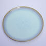 Handmade Large Ceramic Neptune Glaze Dinner Plate, thumbnail 7 of 9
