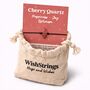 Cherry Quartz Wish Bracelet Joy Gift, thumbnail 2 of 3