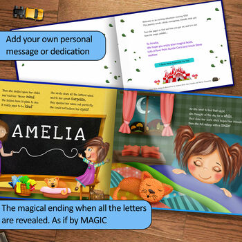 Personalised Bedtime Storybook For Children, 6 of 12