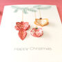 Personalised Happy Christmas 3D Decorations Card, thumbnail 3 of 7