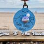 Personalised Sea Swim Bauble Christmas Tree Decoration, thumbnail 5 of 6