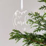 Personalised Modern Bauble Tree Decoration, thumbnail 2 of 3