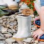 Personalised White Welly Boots Planter, thumbnail 3 of 10
