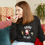 Going Out Out Santa Dab Christmas Jumper, thumbnail 2 of 7