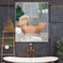 Lion In Copper Bath With House Plants Wall Art Print, thumbnail 3 of 4