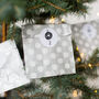 Monochrome Illustrated Advent Stickers And Bags, thumbnail 3 of 9