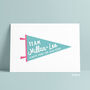 Family Name Personalised Pennant Print, thumbnail 12 of 12