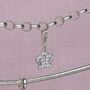 Sterling Silver Crown Charm, thumbnail 4 of 7