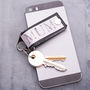 Mother's Day Luxury Leather Photo Keyring, thumbnail 4 of 4