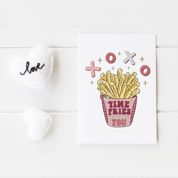 Funny 'Time Fries' Valentine's Card, 6 of 7