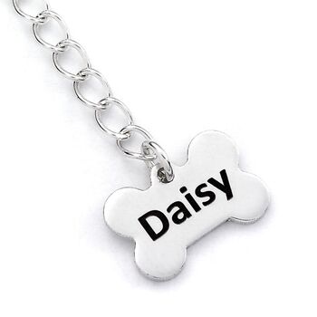 Personalised Boxer Silver Necklace, 4 of 7