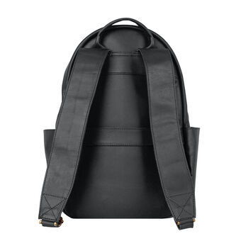 Personalised Black Leather 16 Inch Macbook Backpack, 7 of 11