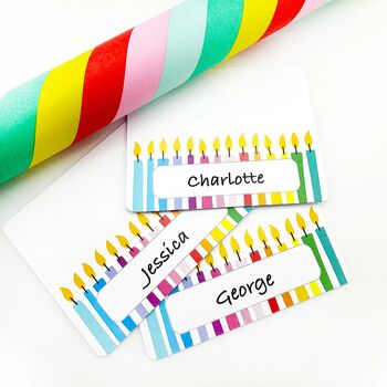 Candle Birthday Place Cards, 3 of 3