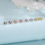 Sterling Silver Super Cute Jumping Spider Stud Earrings, thumbnail 6 of 12
