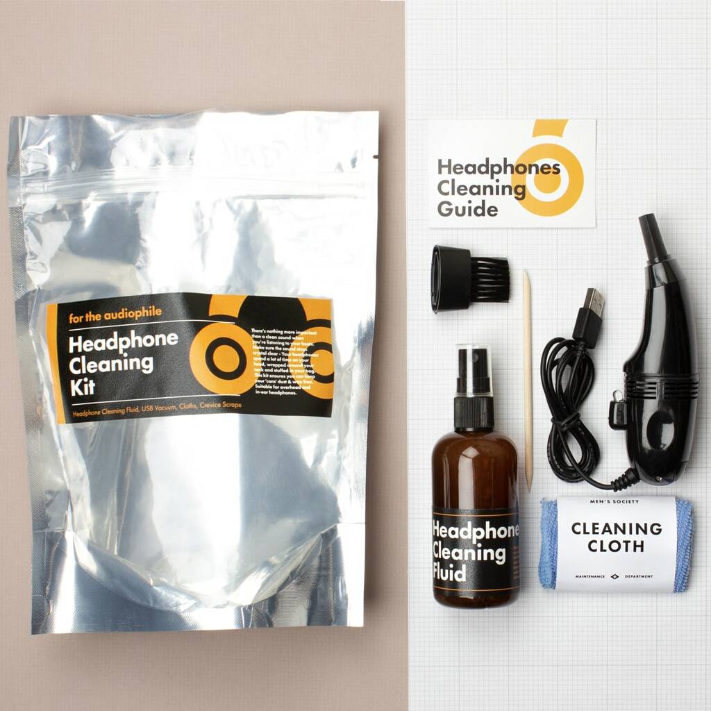 headphone cleaning gift set for music lovers by atlantic folk