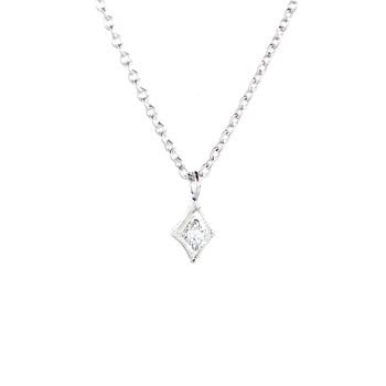 Diamond Teardrop Necklace, 2 of 2