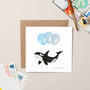 Dream Big Little One Whale Card, thumbnail 1 of 2