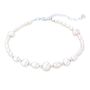 Niko Sterling Silver Pearl Bracelet, thumbnail 3 of 4