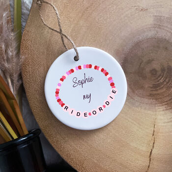 Personalised My Ride Or Die Galentine's Candle Gift Set, 2 of 7