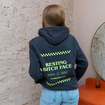 Resting Bitch Face Hoodie, 2 of 5