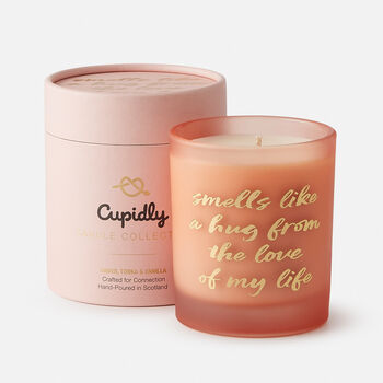 Smells Like A Hug Message Scented Candle Gift For Her, 2 of 4