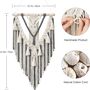 Macrame Wall Hanging Handmade Cotton Tapestry Bohemian, thumbnail 5 of 11