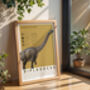Dinosaurs Herbivore Series Set Of Five Art Prints, thumbnail 5 of 11