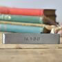 Personalised 11th Anniversary Gift, Steel Scroll Bookmark, thumbnail 10 of 10