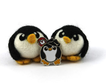 Pirate Penguin Enamel Pin Badge Captain Jack Penguin, 9 of 10