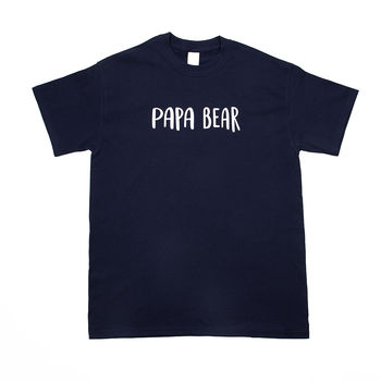 'Papa Bear' Men's T Shirt, 9 of 12