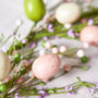 Spring Pastel Easter Eggs Garland, thumbnail 5 of 6