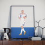 Zinedine Zidane France Poster, thumbnail 1 of 3