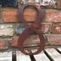 Large Rusted Metal House Numbers, thumbnail 10 of 11