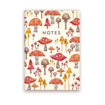 A5 Toadstool Pattern Notebook, 3 of 3