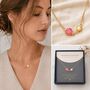 Personalised Create Your Own Mother And Daughter Birthstones Necklace, thumbnail 8 of 12
